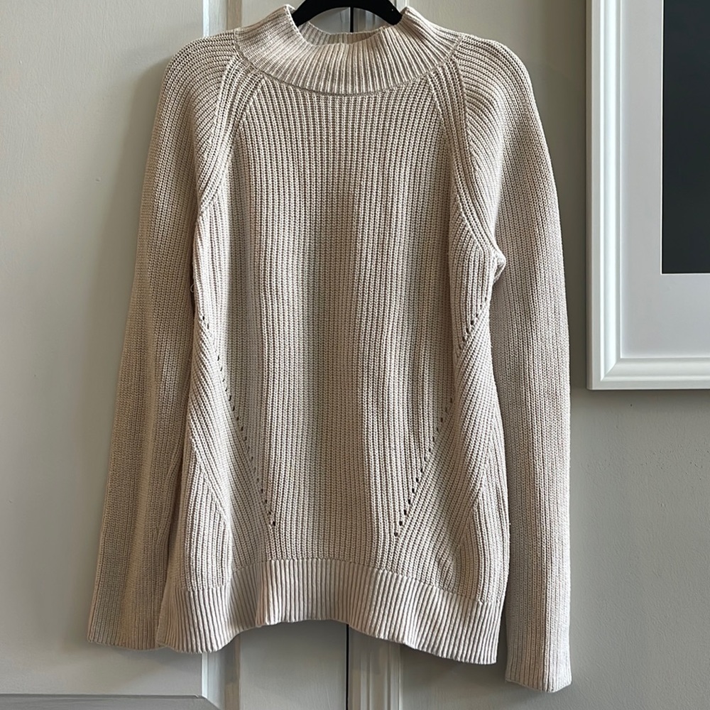 Gap oversized mockneck sweater
